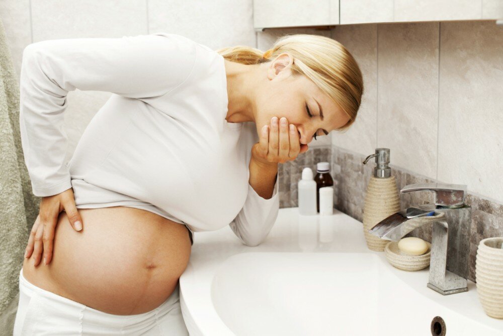 الغثيان أثناء الحمل